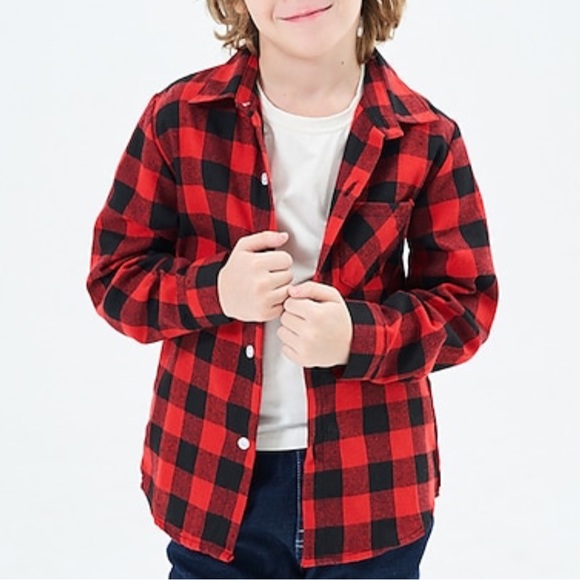 Buffalo Check Shacket sz 10 - Picture 2 of 7